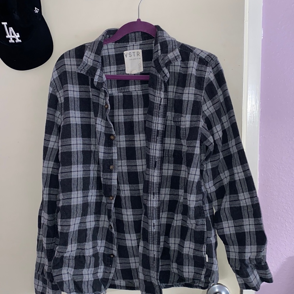 black flannel